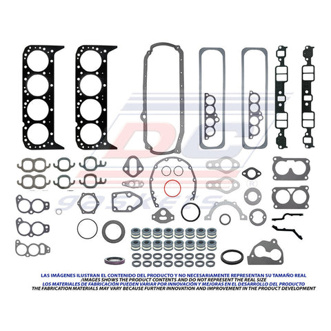 Empaque Completo Camaro 8 Cil. 5.0l 1987 1988 1989