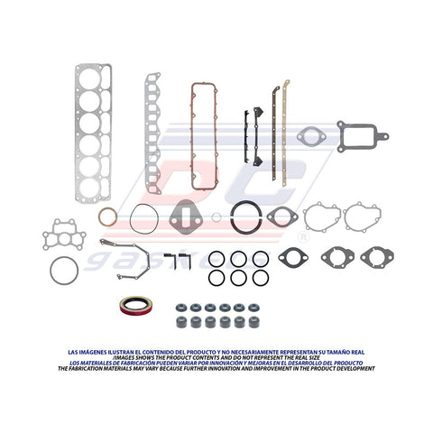 Empaque Completo Ramcharger 2wd 6 Cil. 3.7l 1975-1980