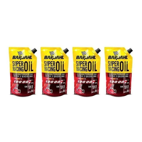 Aceite Bardahl 25w50 Racing Alto Kilometraje 946ml 4 Bolsa