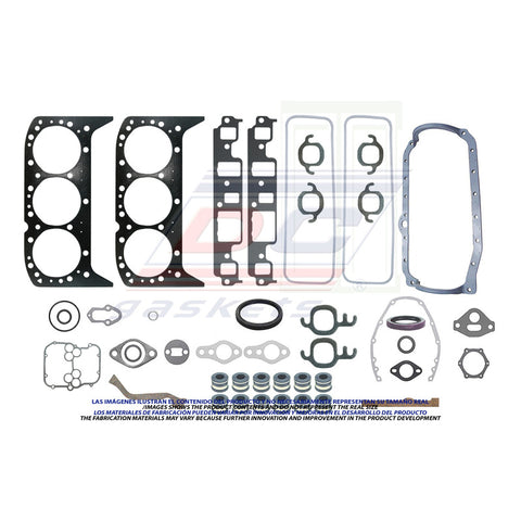 Empaque Completo S10 Blazer 4wd 6 Cil. 4.3l 1994