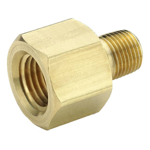 222p-4-4 -- Adaptador De Laton Parker 1/4 X 1/4