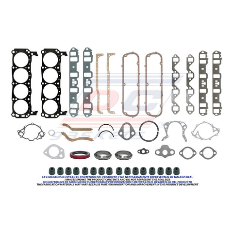 Empaque Completo Cougar 8 Cil. 4.7l 1967 1968