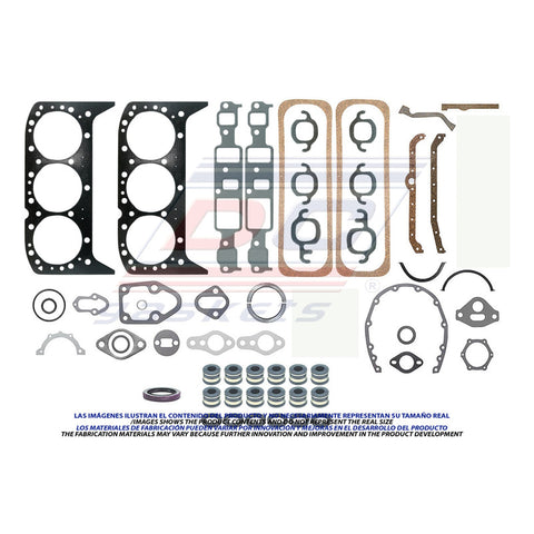 Empaque Completo C1500 1/2ton P/u 2wd 6 Cil. 4.3l 1989