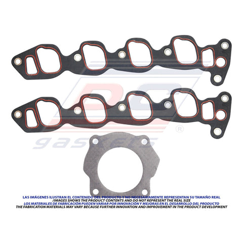 Junta Admision E250 3/4 Ton Van 8 Cil. 5.4l 2001 2002 2003