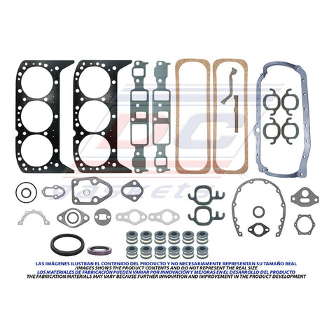 Empaque Completo Sonoma 4wd 6 Cil. 4.3l 1992