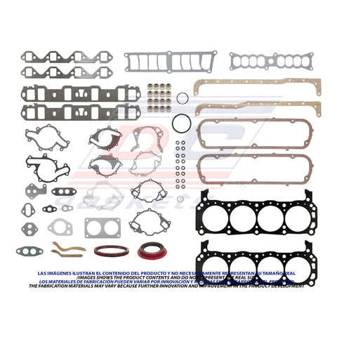 Empaque Completo F250 3/4 Ton P/u 2wd 8 Cil. 5.0l 1990-1993