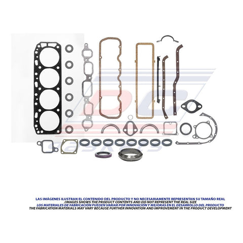 Empaque Completo Nova 4 Cil. 2.5l 1968 1969 1970