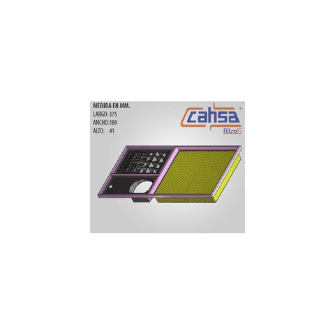 Filtro Aire Seat Ibiza Dsg 2008-2016 4 Cil 1.2l