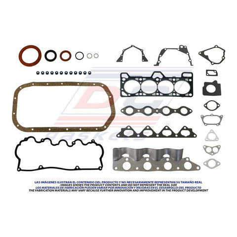 Empaque Completo Verna (mex) 4 Cil. 1.5l 2004 2005 2006