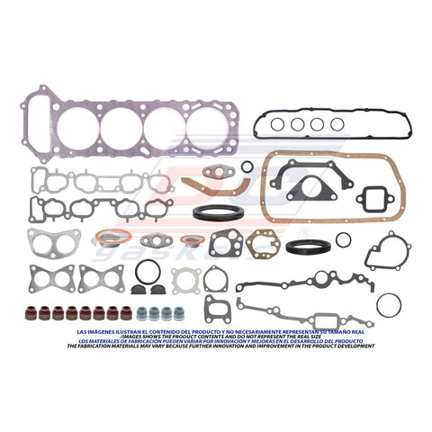 Empaque Completo Ichi Van (mex) 4 Cil. 2.4l 1991 1992 1993