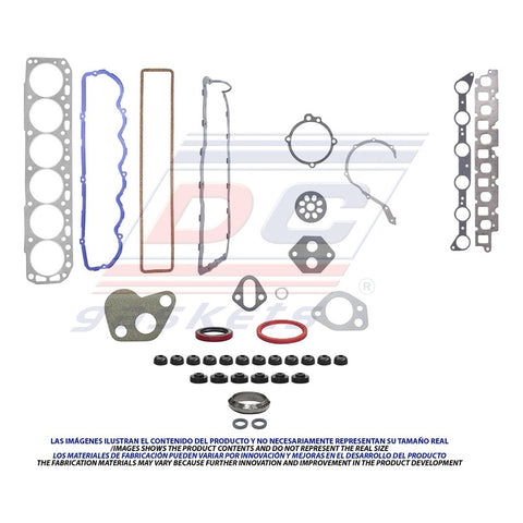 Empaque Completo E250 3/4 Ton Van 6 Cil. 4.9l 1988-1990