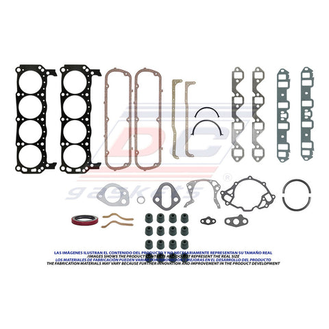 Empaque Completo Bronco 8 Cil. 5.8l 1981 1982 1983