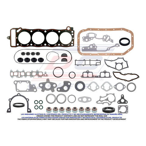 Empaque Completo Pickup 2wd (4 Cyl) 4 Cil. 2.4l 1988-1990