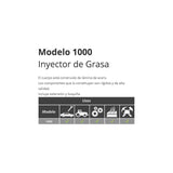 Inyector Manual De Grasa De 0.5 Kg Hasta 5,000 Libras