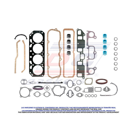 Empaque Completo S10 Blazer 4wd 4 Cil. 2.5l 1986 1987
