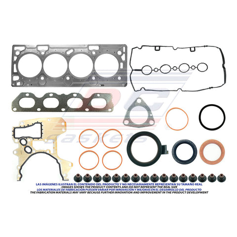 Empaque Completo Cruze (mex) 4 Cil. 1.8l 2010 2011 2012