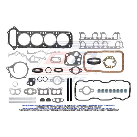 Empaque Completo D21 Truck 4wd 4 Cil. 2.4l 1987 1988 1989